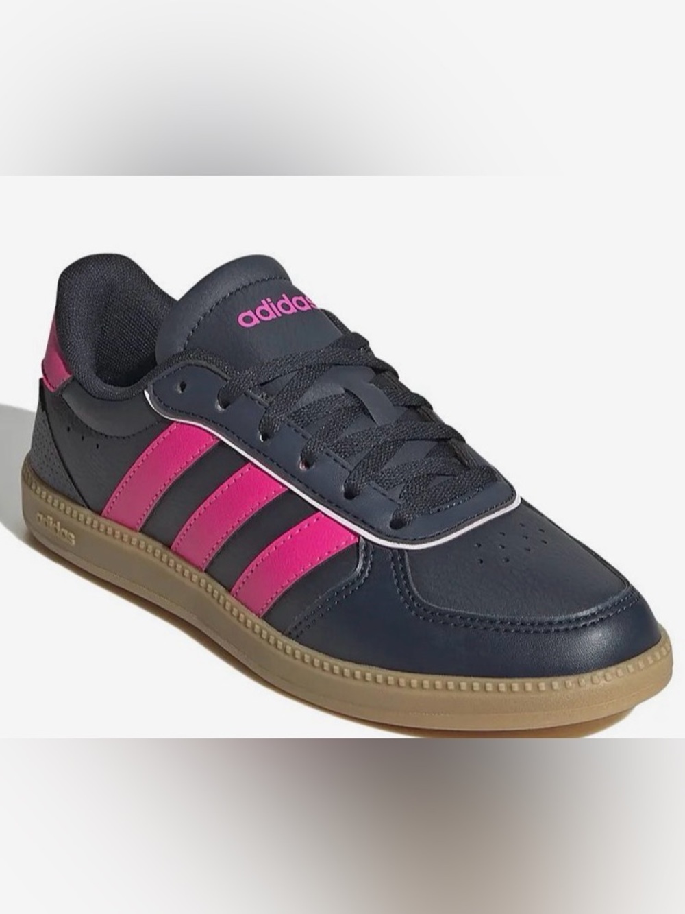 adidas Women's Breaknet Sleek junior Sneakers Size 5.5 Navy